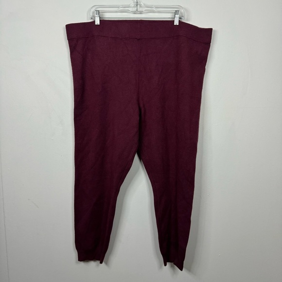 Torrid Full Length Signature Waist Sweater Jogger Legging in Purple Size 6X - Picture 2 of 10